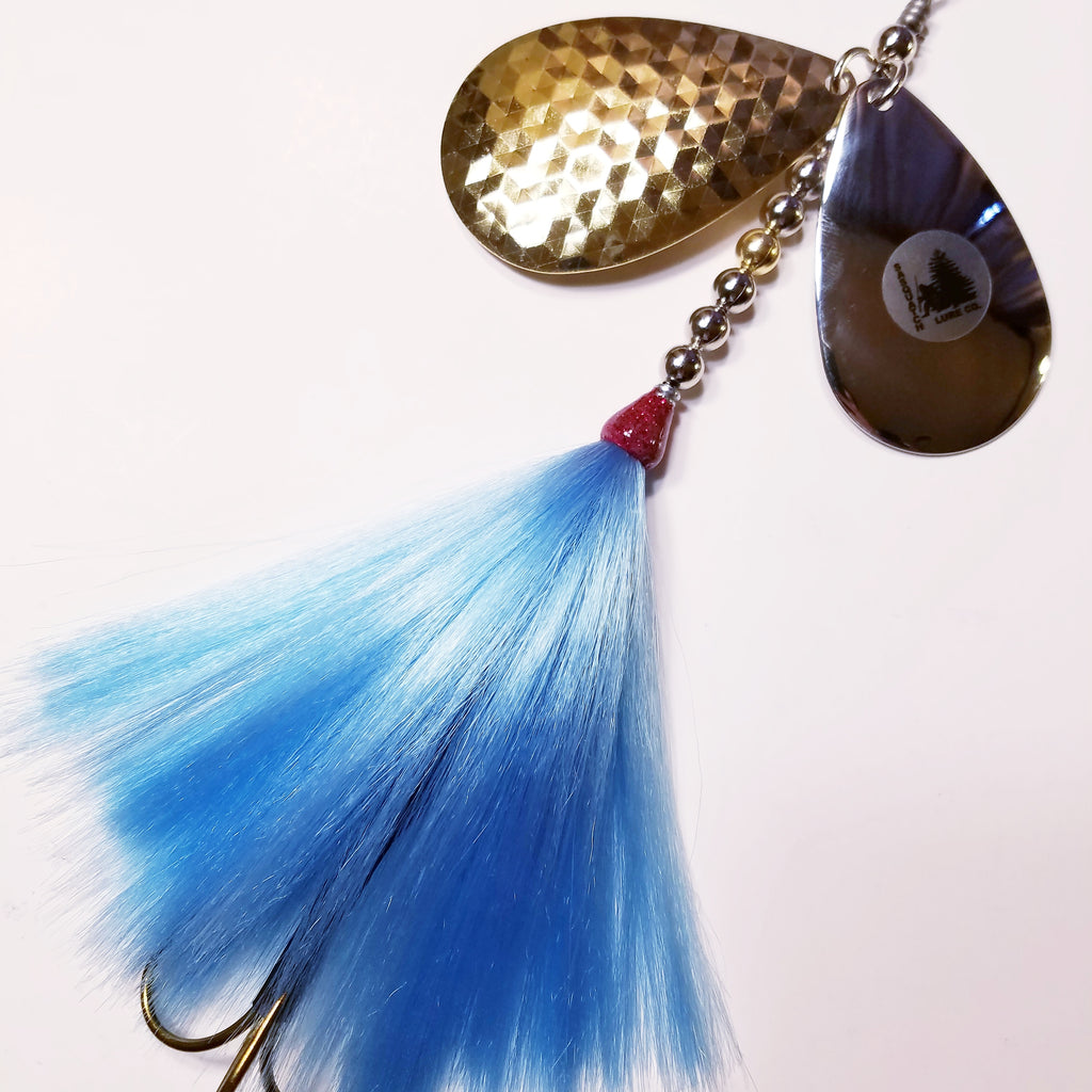 The Knocker, 10/9 stagger, Muskie/Pike Bucktail